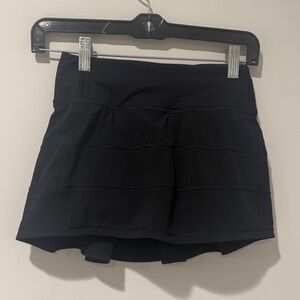 Black Athletic Skort